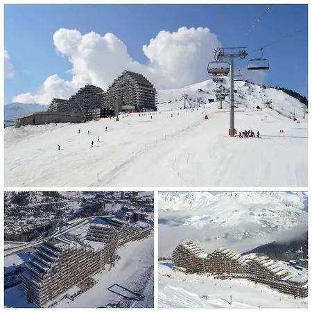 شقة Cosy 2100m Pied Des Pistes-direct To Slopes-ski In Out-la Plagne Aime 2000 لا بلاني