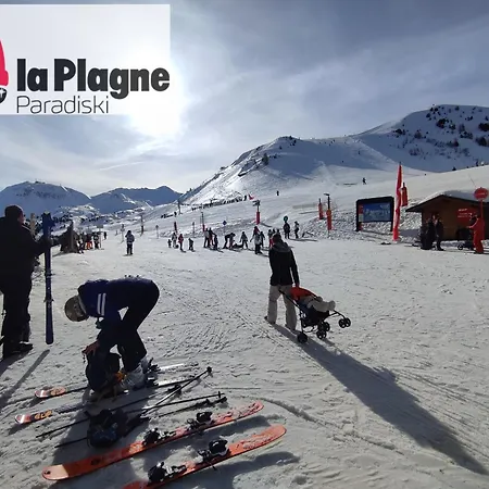 شقة Cosy 2100m Pied Des Pistes-direct To Slopes-ski In Out-la Plagne Aime 2000 *